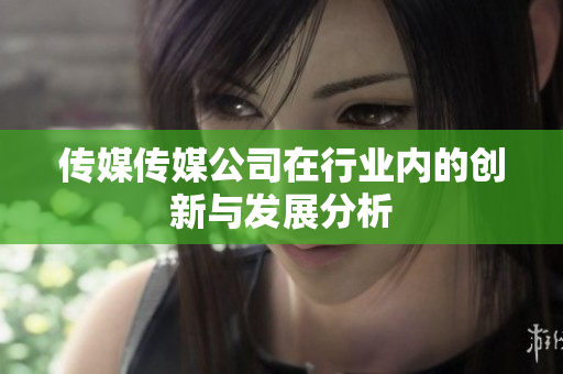 传媒传媒公司在行业内的创新与发展分析