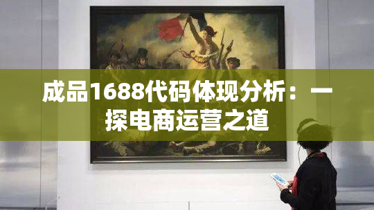 成品1688代码体现分析：一探电商运营之道