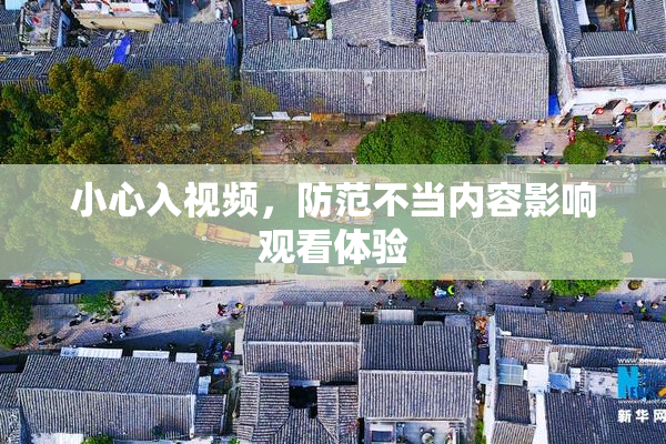 小心入视频，防范不当内容影响观看体验