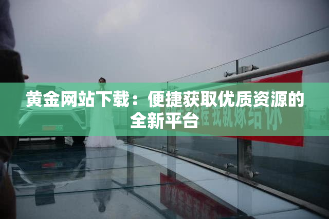 黄金网站下载：便捷获取优质资源的全新平台