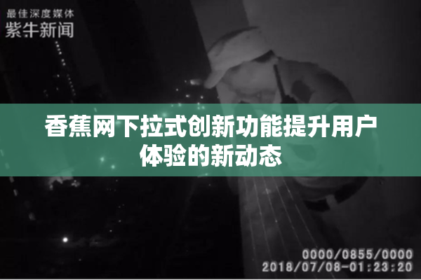 香蕉网下拉式创新功能提升用户体验的新动态