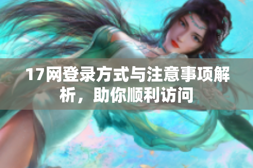 17网登录方式与注意事项解析，助你顺利访问