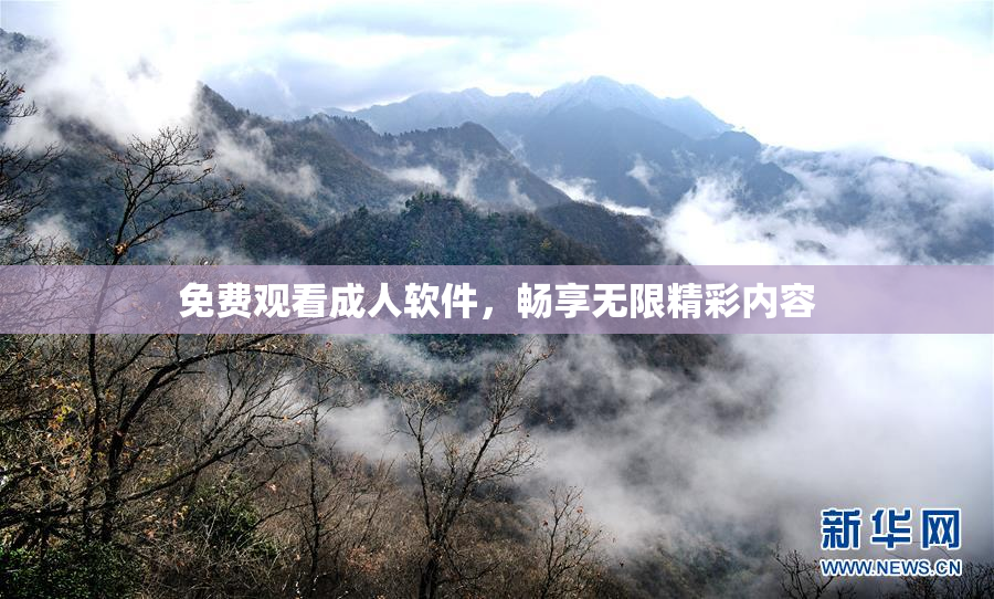 免费观看成人软件，畅享无限精彩内容