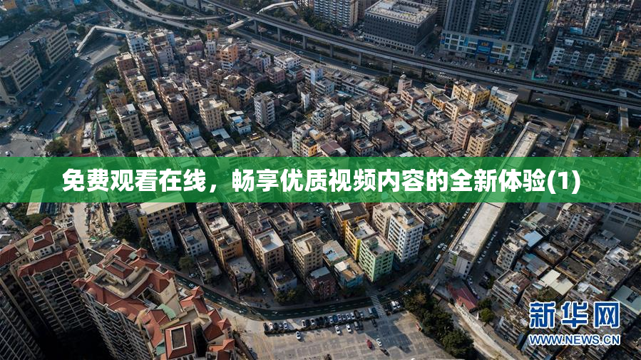 免费观看在线，畅享优质视频内容的全新体验(1)
