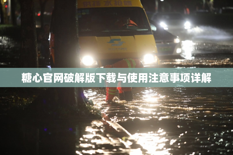 糖心官网破解版下载与使用注意事项详解