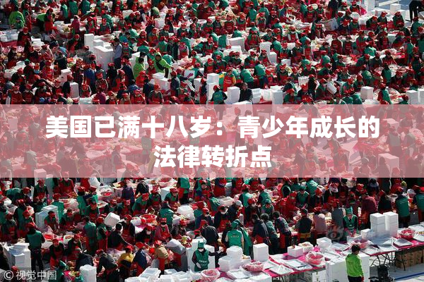 美国已满十八岁：青少年成长的法律转折点