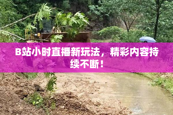 B站小时直播新玩法，精彩内容持续不断！