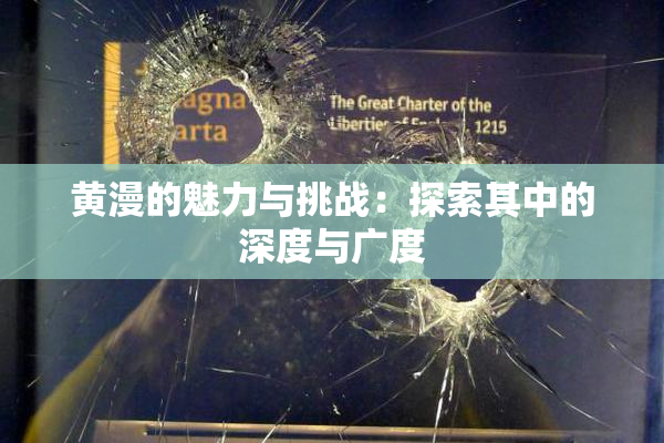 黄漫的魅力与挑战：探索其中的深度与广度
