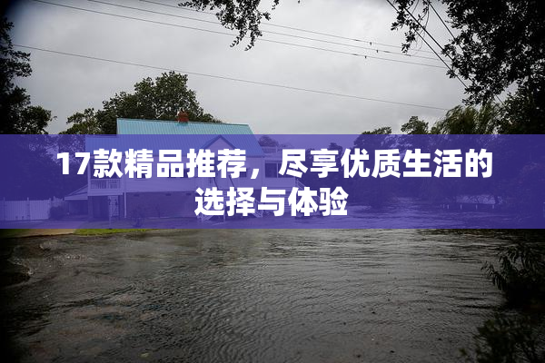 17款精品推荐，尽享优质生活的选择与体验