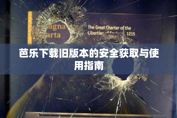 芭乐下载旧版本的安全获取与使用指南