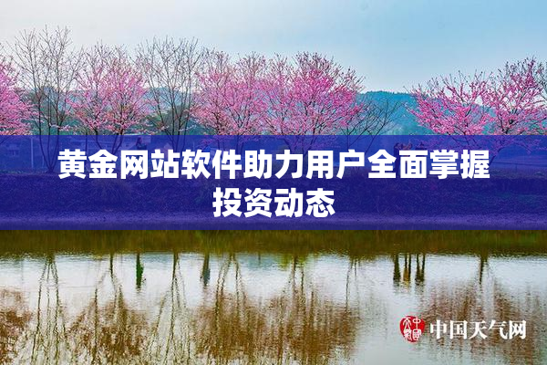 黄金网站软件助力用户全面掌握投资动态