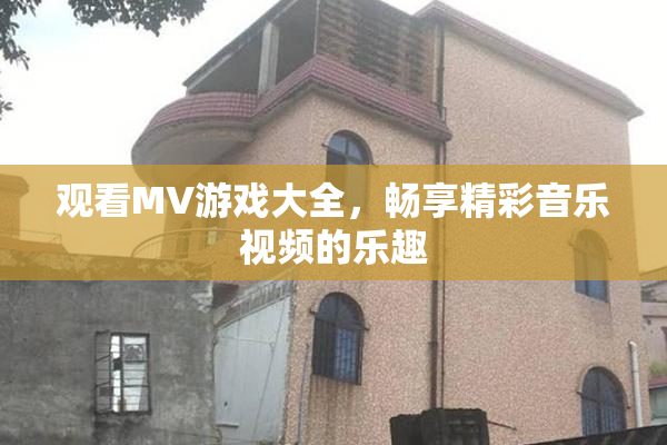 观看MV游戏大全，畅享精彩音乐视频的乐趣