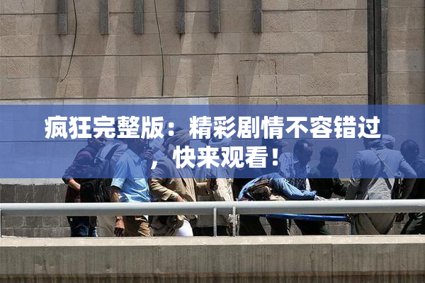 疯狂完整版：精彩剧情不容错过，快来观看！