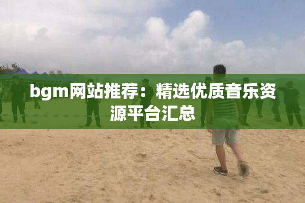 bgm网站推荐：精选优质音乐资源平台汇总