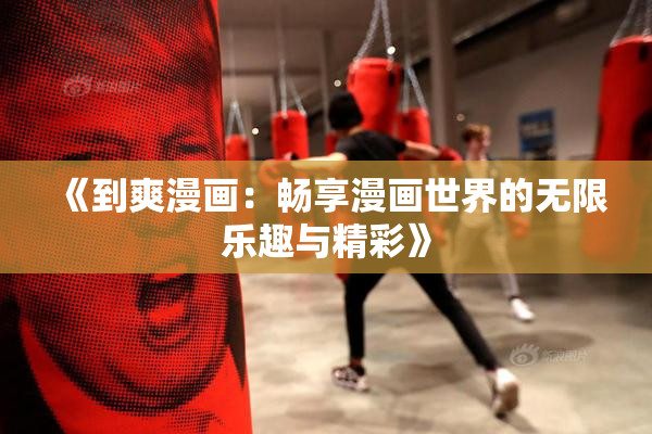 《到爽漫画：畅享漫画世界的无限乐趣与精彩》