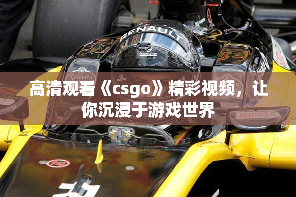 高清观看《csgo》精彩视频，让你沉浸于游戏世界