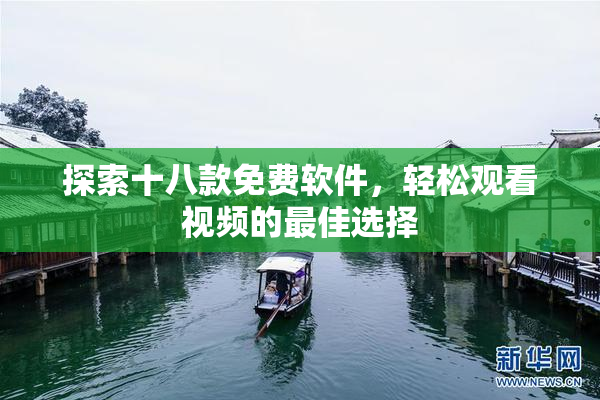 探索十八款免费软件，轻松观看视频的最佳选择