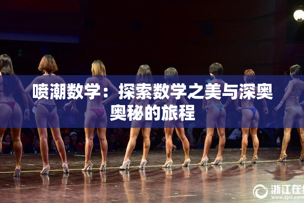 喷潮数学：探索数学之美与深奥奥秘的旅程