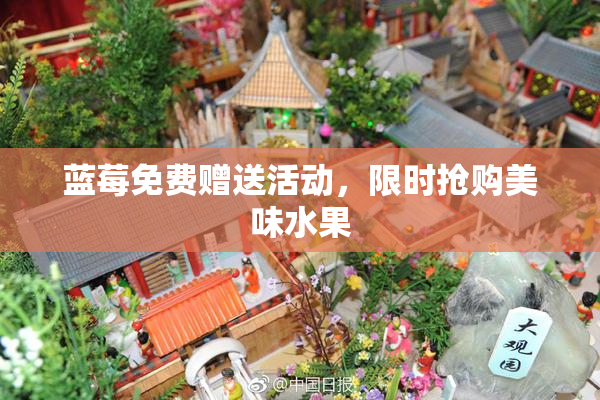 蓝莓免费赠送活动，限时抢购美味水果