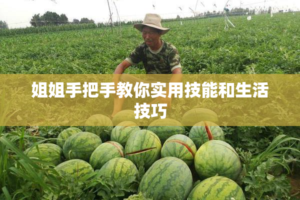 姐姐手把手教你实用技能和生活技巧