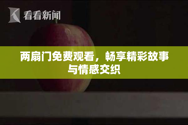 两扇门免费观看，畅享精彩故事与情感交织