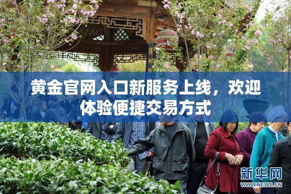 黄金官网入口新服务上线，欢迎体验便捷交易方式