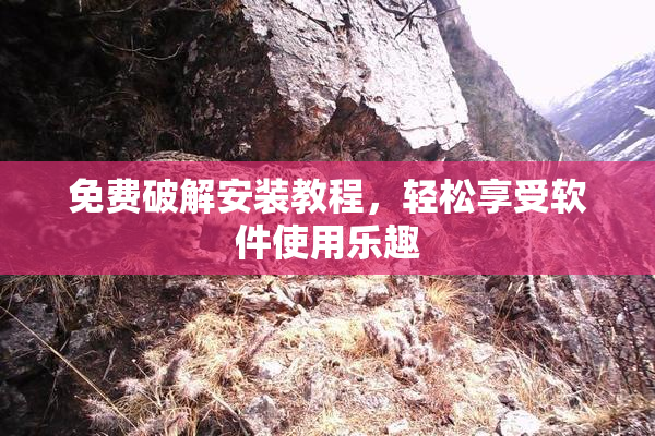 免费破解安装教程，轻松享受软件使用乐趣
