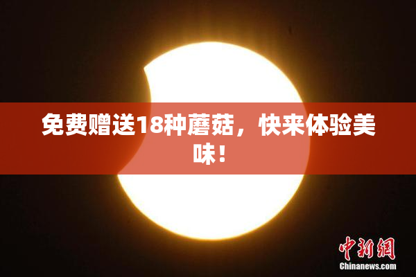 免费赠送18种蘑菇，快来体验美味！