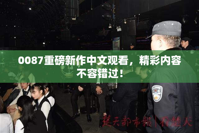 0087重磅新作中文观看，精彩内容不容错过！