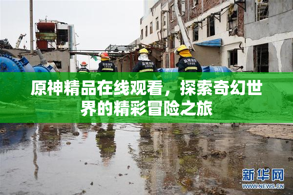 原神精品在线观看，探索奇幻世界的精彩冒险之旅