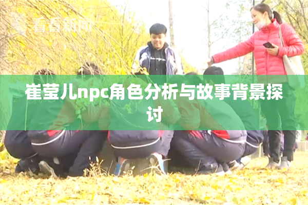 崔莹儿npc角色分析与故事背景探讨