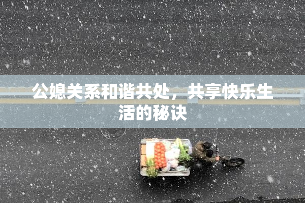 公媳关系和谐共处，共享快乐生活的秘诀