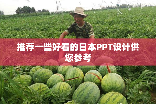 推荐一些好看的日本PPT设计供您参考