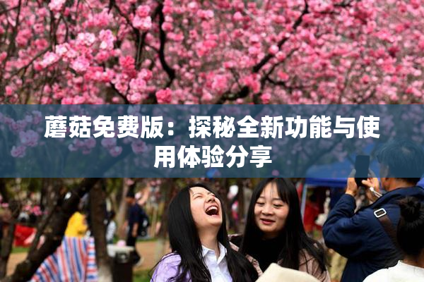 蘑菇免费版：探秘全新功能与使用体验分享