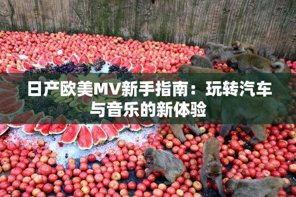 日产欧美MV新手指南：玩转汽车与音乐的新体验
