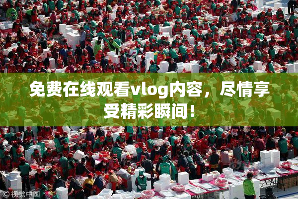 免费在线观看vlog内容，尽情享受精彩瞬间！