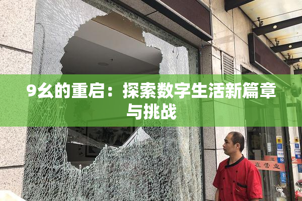 9幺的重启：探索数字生活新篇章与挑战