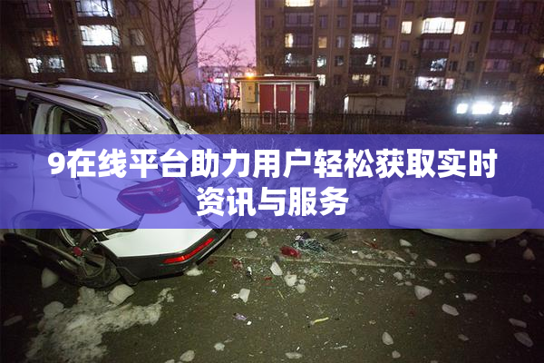 9在线平台助力用户轻松获取实时资讯与服务