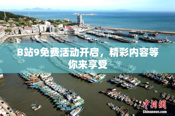 B站9免费活动开启，精彩内容等你来享受