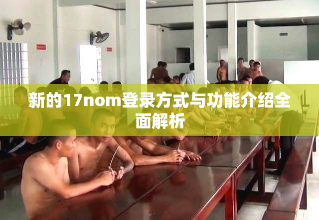 新的17nom登录方式与功能介绍全面解析