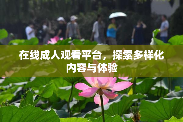 在线成人观看平台，探索多样化内容与体验