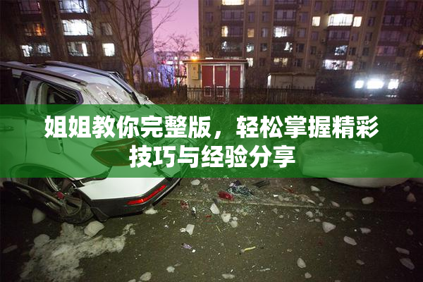 姐姐教你完整版，轻松掌握精彩技巧与经验分享