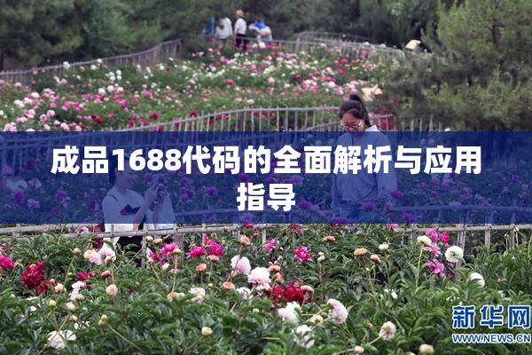 成品1688代码的全面解析与应用指导