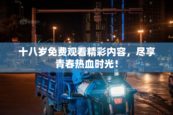 十八岁免费观看精彩内容，尽享青春热血时光！