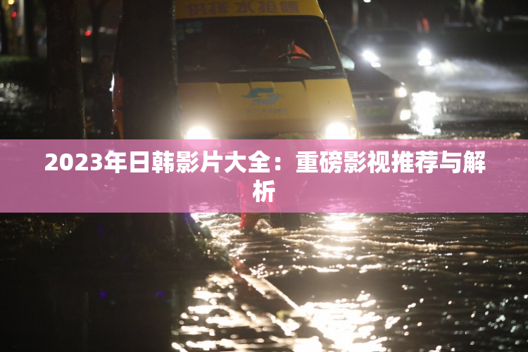 2023年日韩影片大全：重磅影视推荐与解析