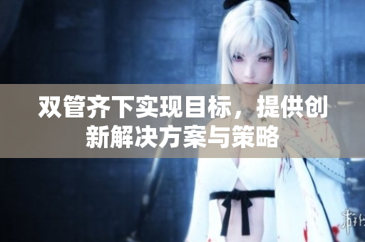 双管齐下实现目标，提供创新解决方案与策略