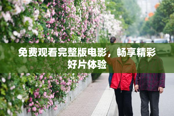 免费观看完整版电影，畅享精彩好片体验