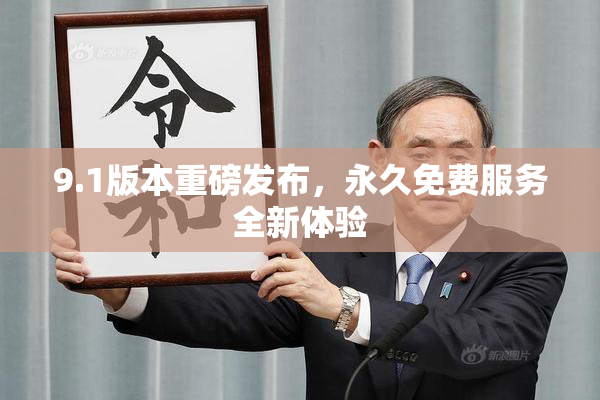 9.1版本重磅发布，永久免费服务全新体验