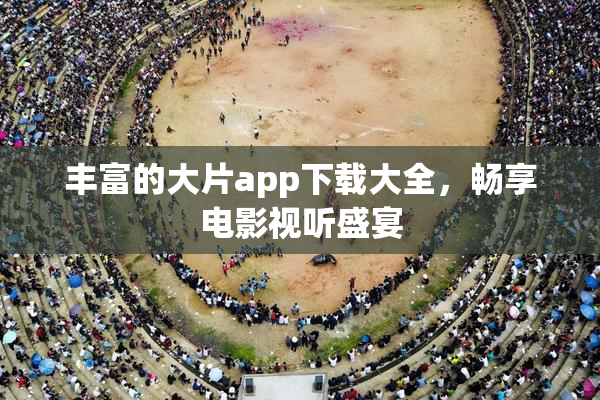 丰富的大片app下载大全，畅享电影视听盛宴