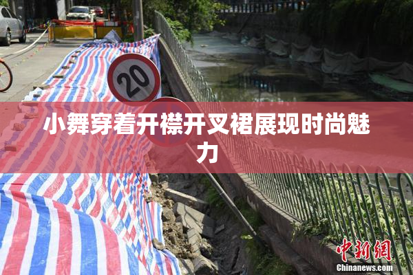 小舞穿着开襟开叉裙展现时尚魅力